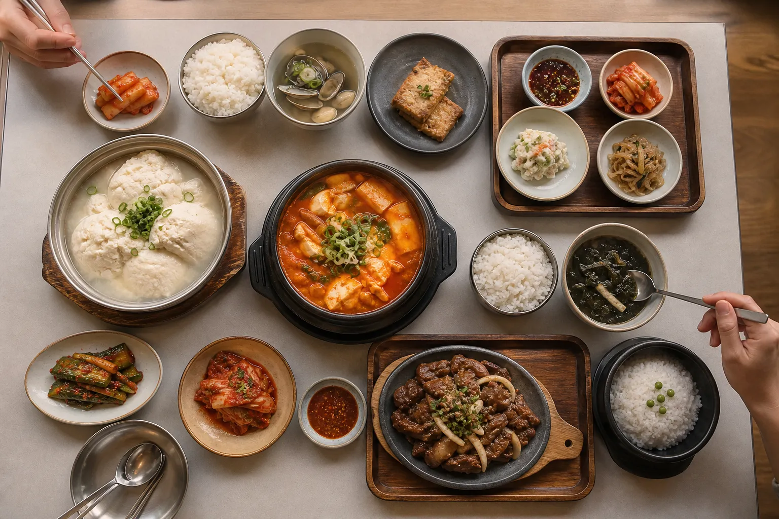 매봉식당 메뉴 가격 tofu hotpot set meal options