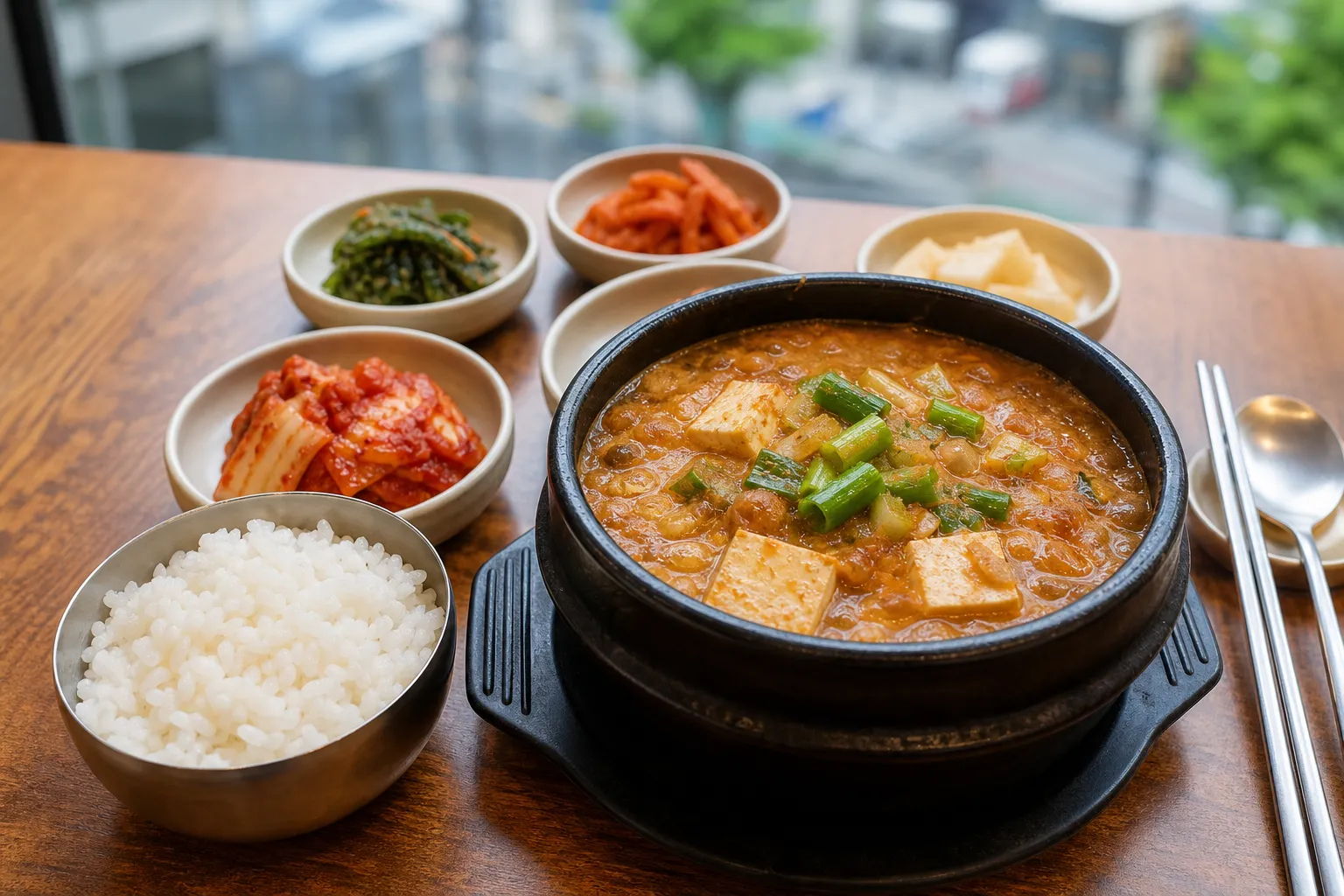 도명골 청국장 11500원 Samsung-dong Seoul lunch