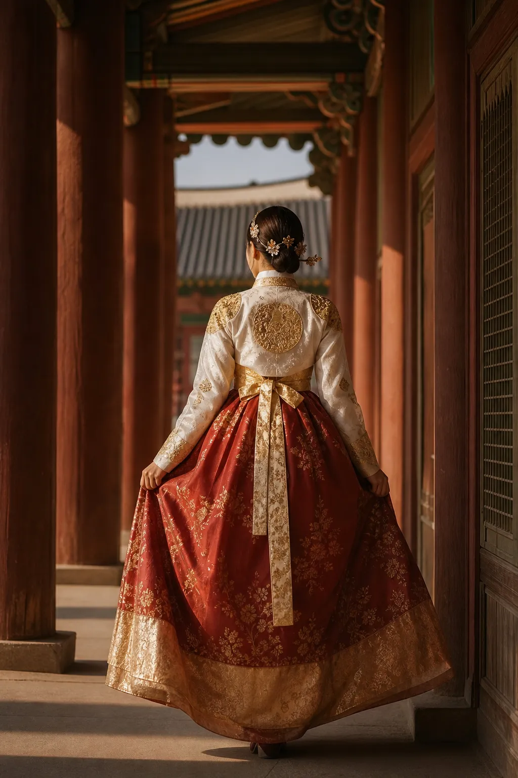 Han Ga-in at Gyeongbokgung: A Graceful Hanbok Moment That Fans Wanted to See concept