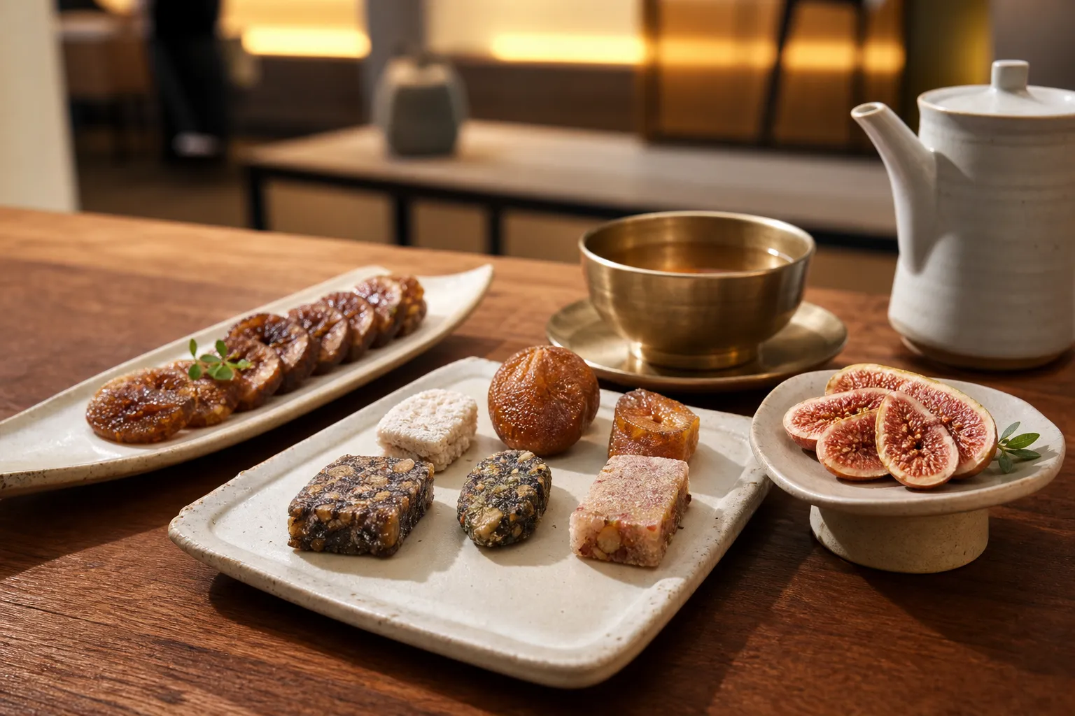 Hangwawarak Fig Gaeseong Juak Near Sinnonhyeon: A Friendly Guide to the Traditional Dessert Cafe 2 신논현 한과와락 무화과 주악 Gaeseong juak cafe guide