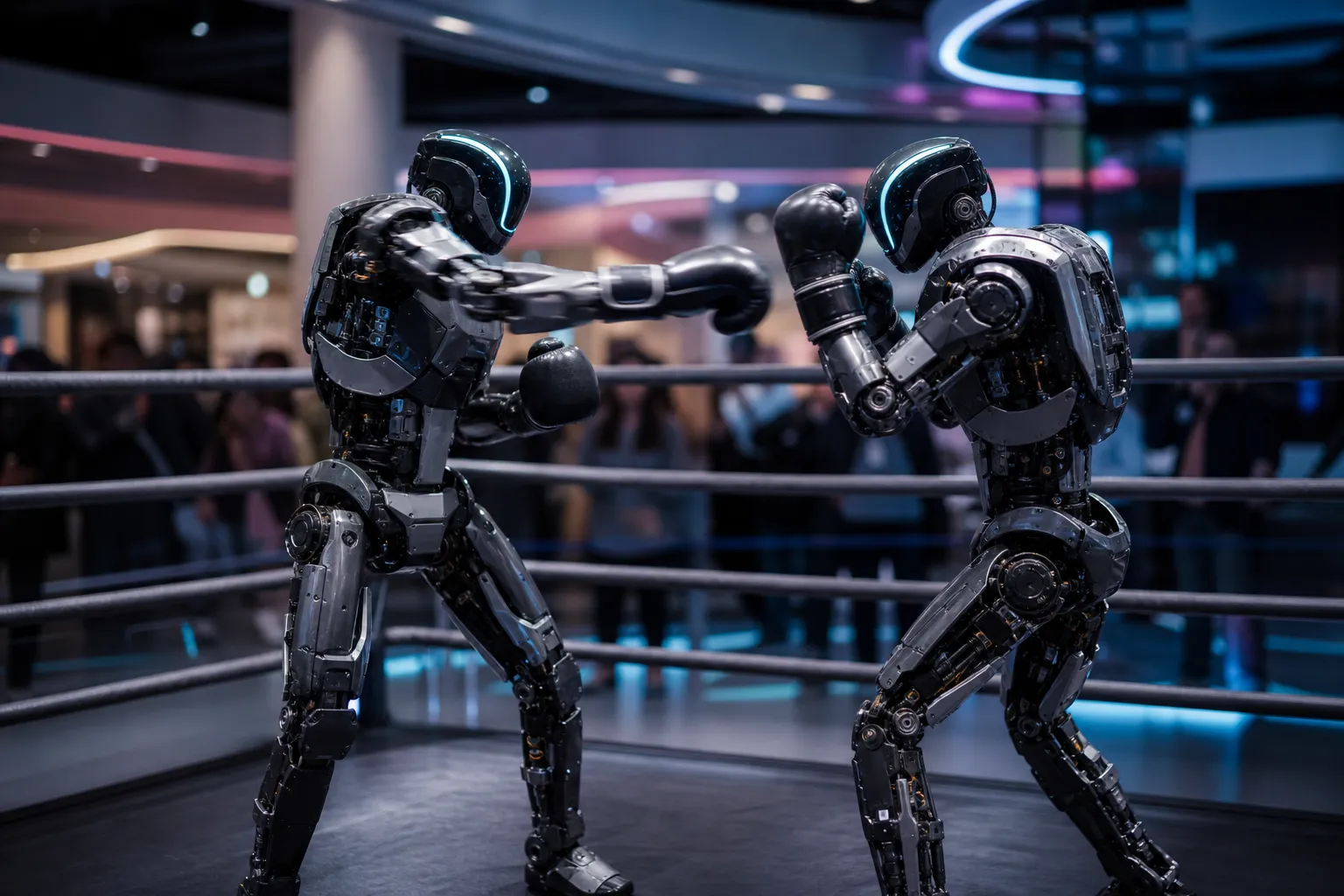 Galaxy Robot Park Seoul robot boxing experience concept