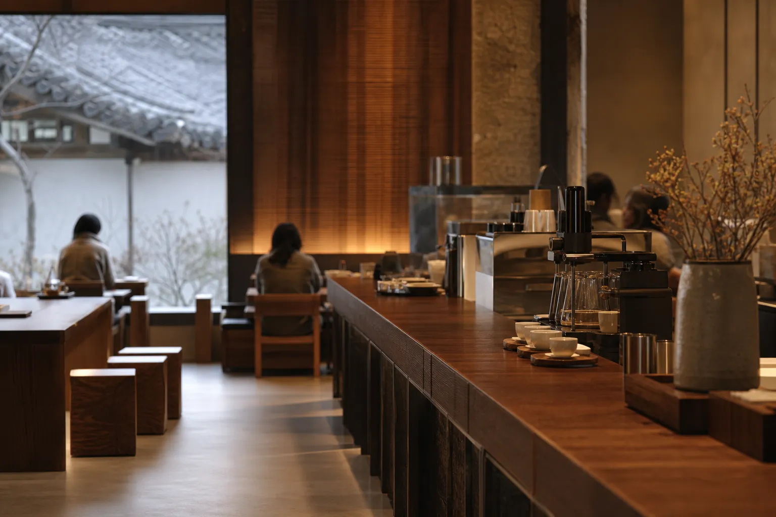 Haerye Coffee Anguk interior design Jongno cafe