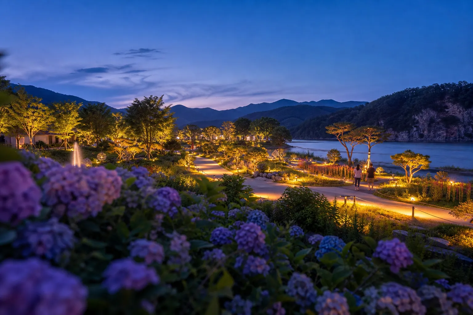 한탄강 가든페스타 야간개장 Pocheon venue areas guide