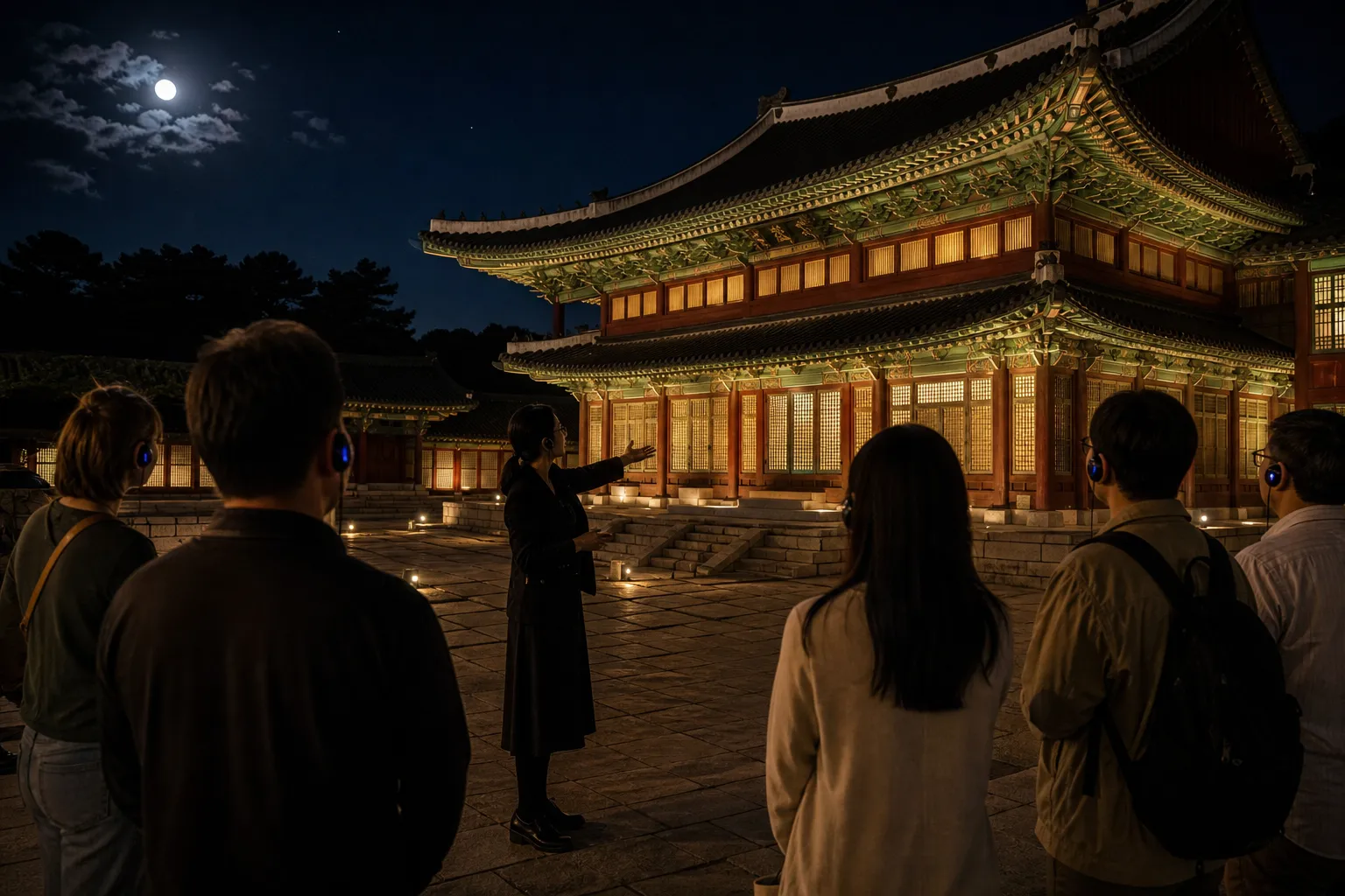 Changdeokgung Moonlight Tour Foreign-Language Sessions: 2026 Dates, Booking, and Visitor Guide 2 Changdeokgung Moonlight Tour foreign-language commentary English Chinese Japanese sessions