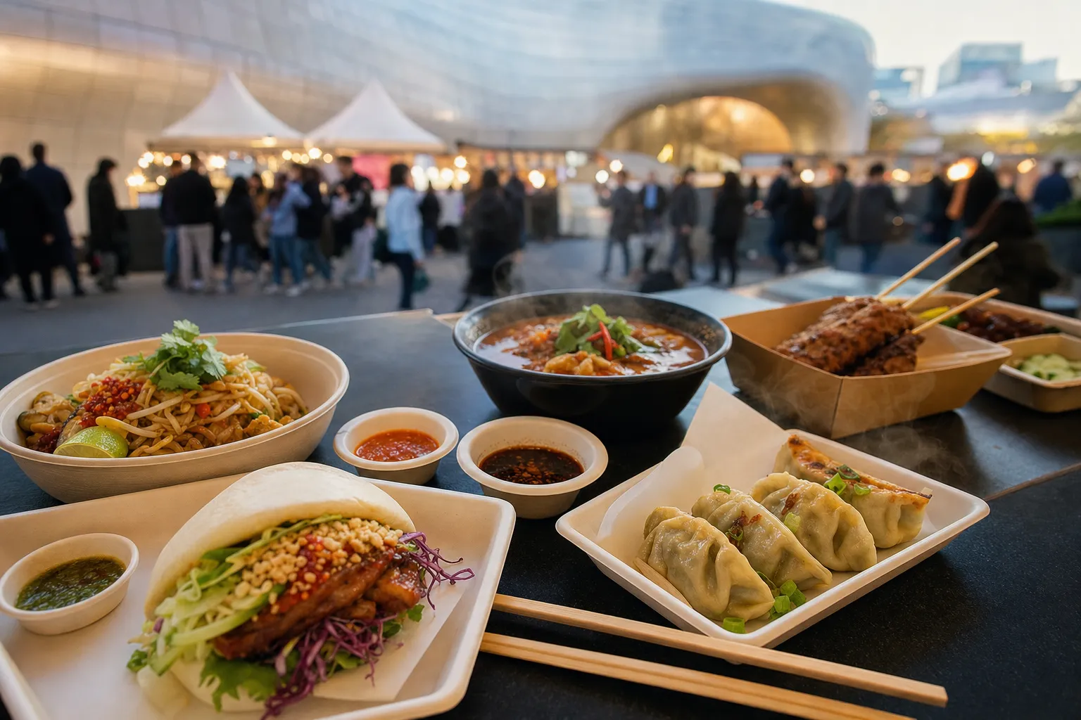 DDP World Food Zone Seoul World Cities Culture Festival food guide concept