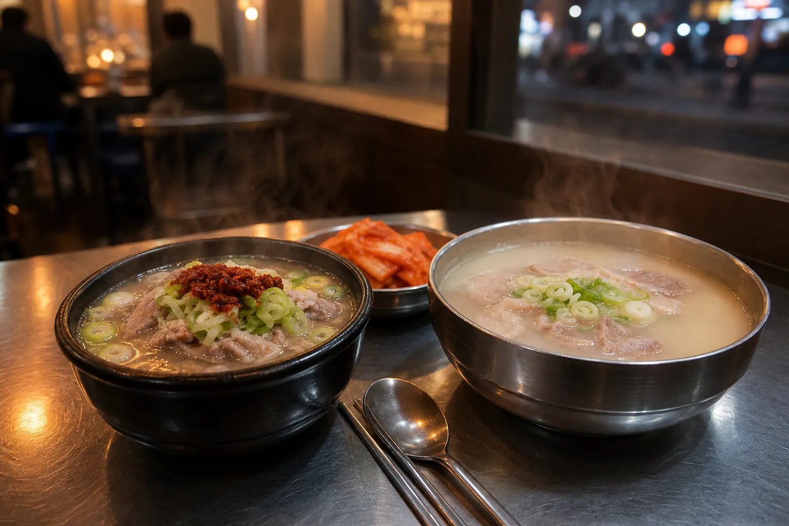 Jangan-dong Gak Sikdang Pork Gomtang: A Warm Guide to the Dongdaemun Soup Spot 2 Jangan-dong Gak Sikdang pork gukbap and pork gomtang guide