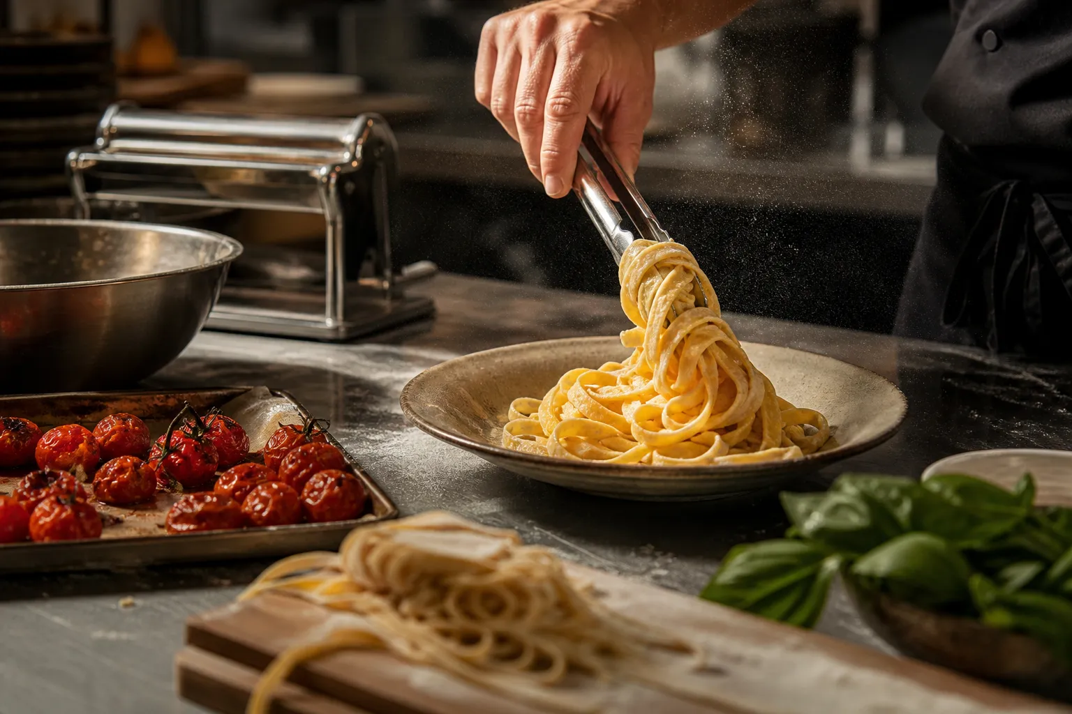 Tarai Bigoli Pasta: Why Yeonhui Tarai Is Known for Fresh Italian Noodles 2 Yeonhui Tarai handmade bigoli pasta noodles
