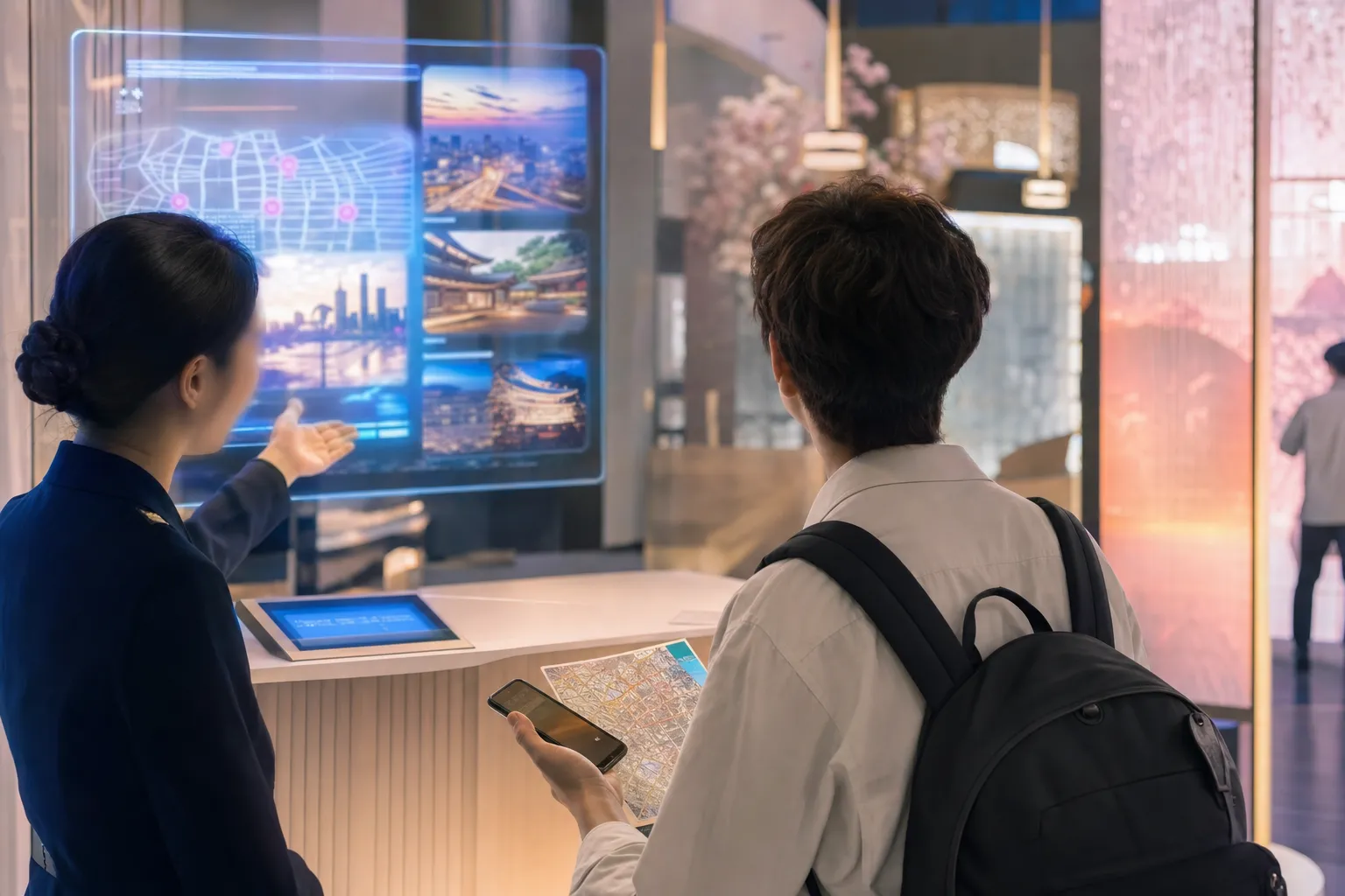 Myeongdong AI Travel Consultation Guide: What Visitors Got During 2026 Seoul Welcome Week 2 Myeongdong Hospitality Center AI Smart Travel Guide Consultation Desk