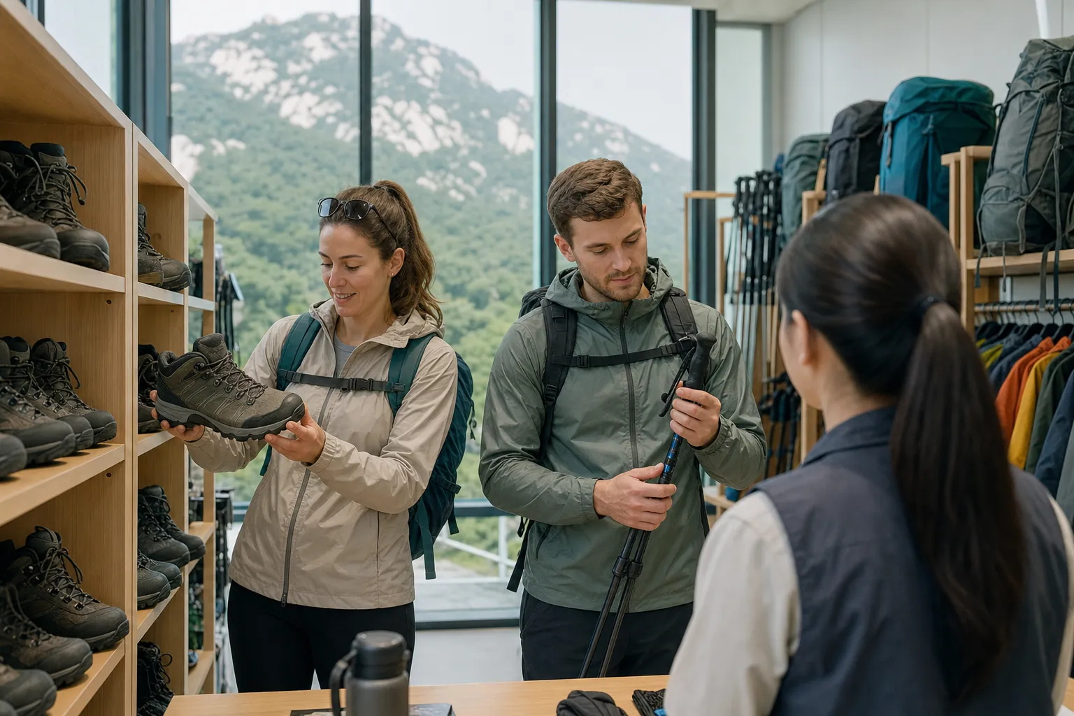 Bukhansan Hiking for Foreign Visitors: A Practical K-Hiking Seoul Guide 2 Seoul Hiking Tourism Center equipment rental for Bukhansan foreigners