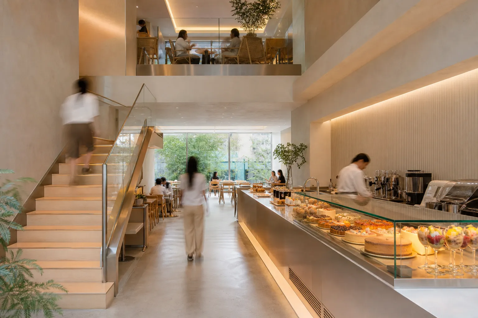 Millab Seongsu Pop-up Cafe floor layout Seoul Forest venue concept