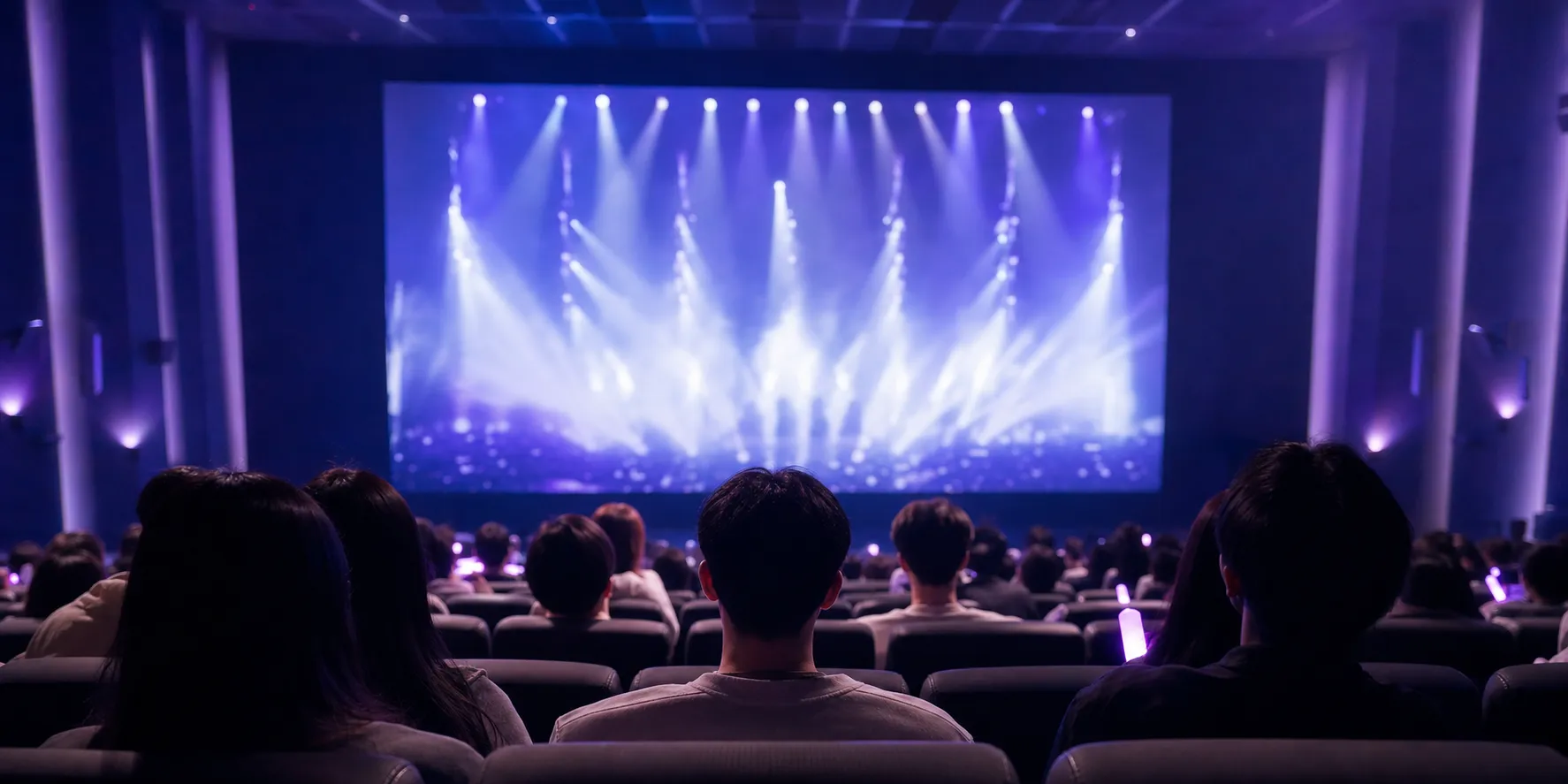 BTS 부산 생중계 ARIRANG concert cinema live viewing scene