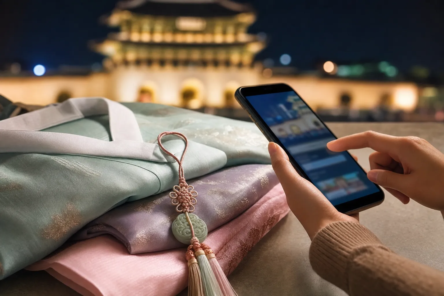 Gyeongbokgung Palace Night Viewing 2026 booking guide hanbok free entry