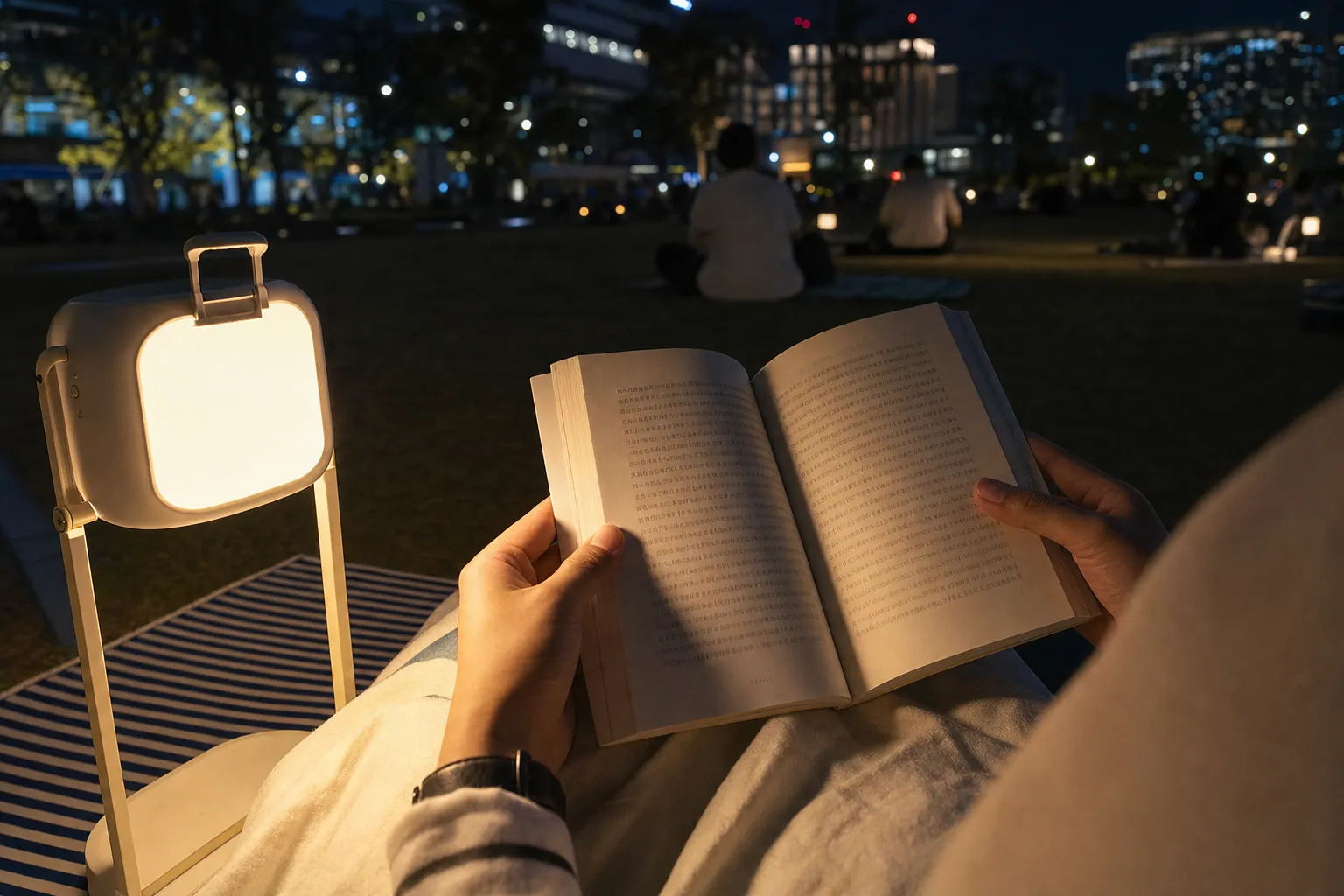 Gwanghwamun Book Yard night reading evening hours and books