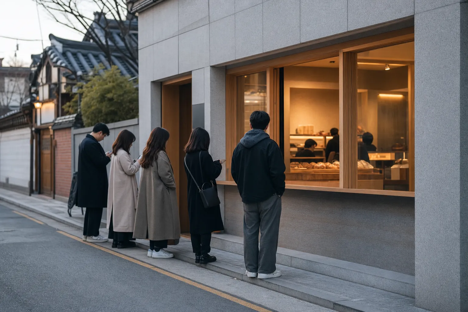 Artist Bakery Anguk Waiting Guide queue venue context