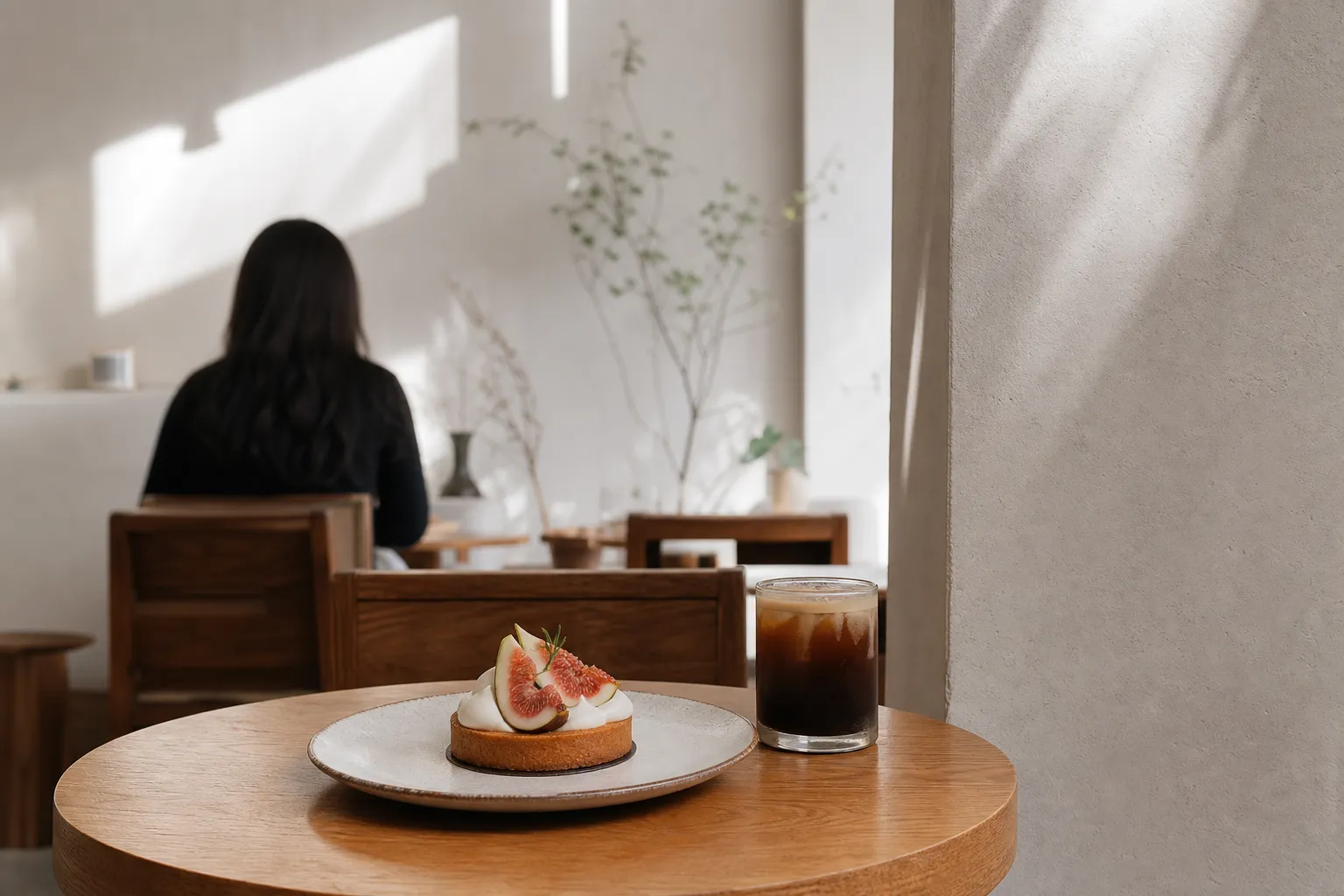 OSE Yeonnam Cafe dessert interior in Yeonnam-dong