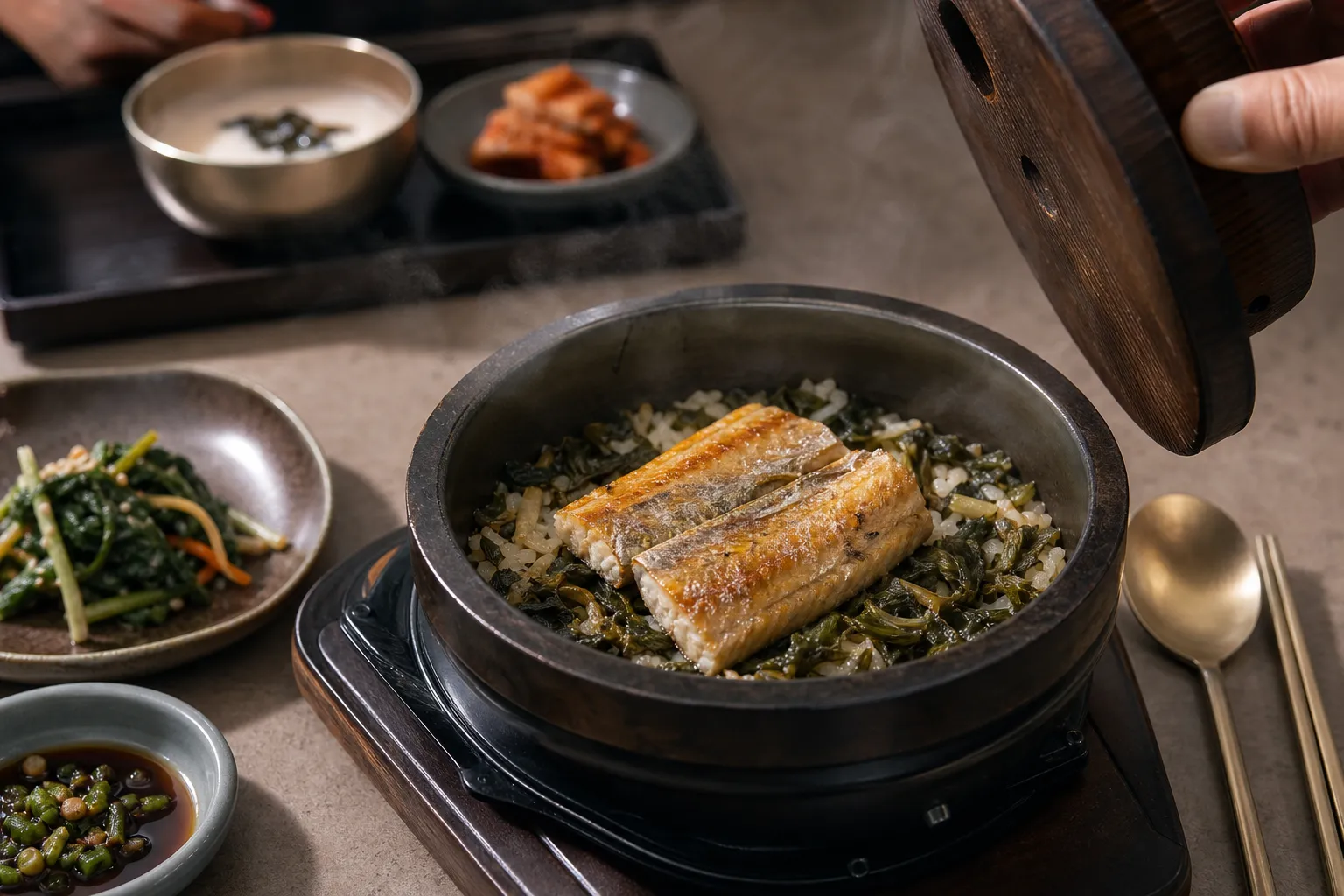 Seonchae Seongsu Sotbap: A Warm Guide to the Galchi and Gondre Rice Bowl in Seongsu 2 Seonchae Seongsu Sotbap galchi and gondre rice guide