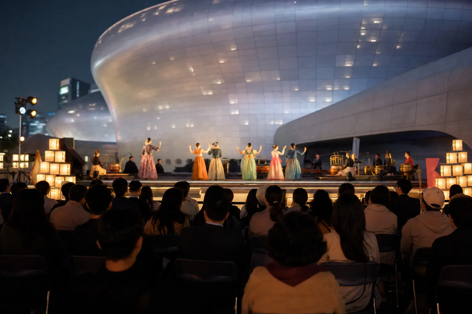 DDP 세계도시문화축제 30주년 Seoul culture festival stage concept
