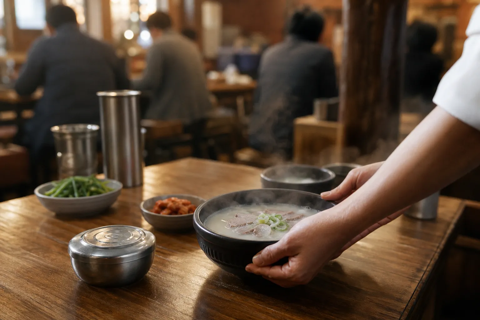 문화옥 양지설렁탕 Euljiro old-school restaurant concept
