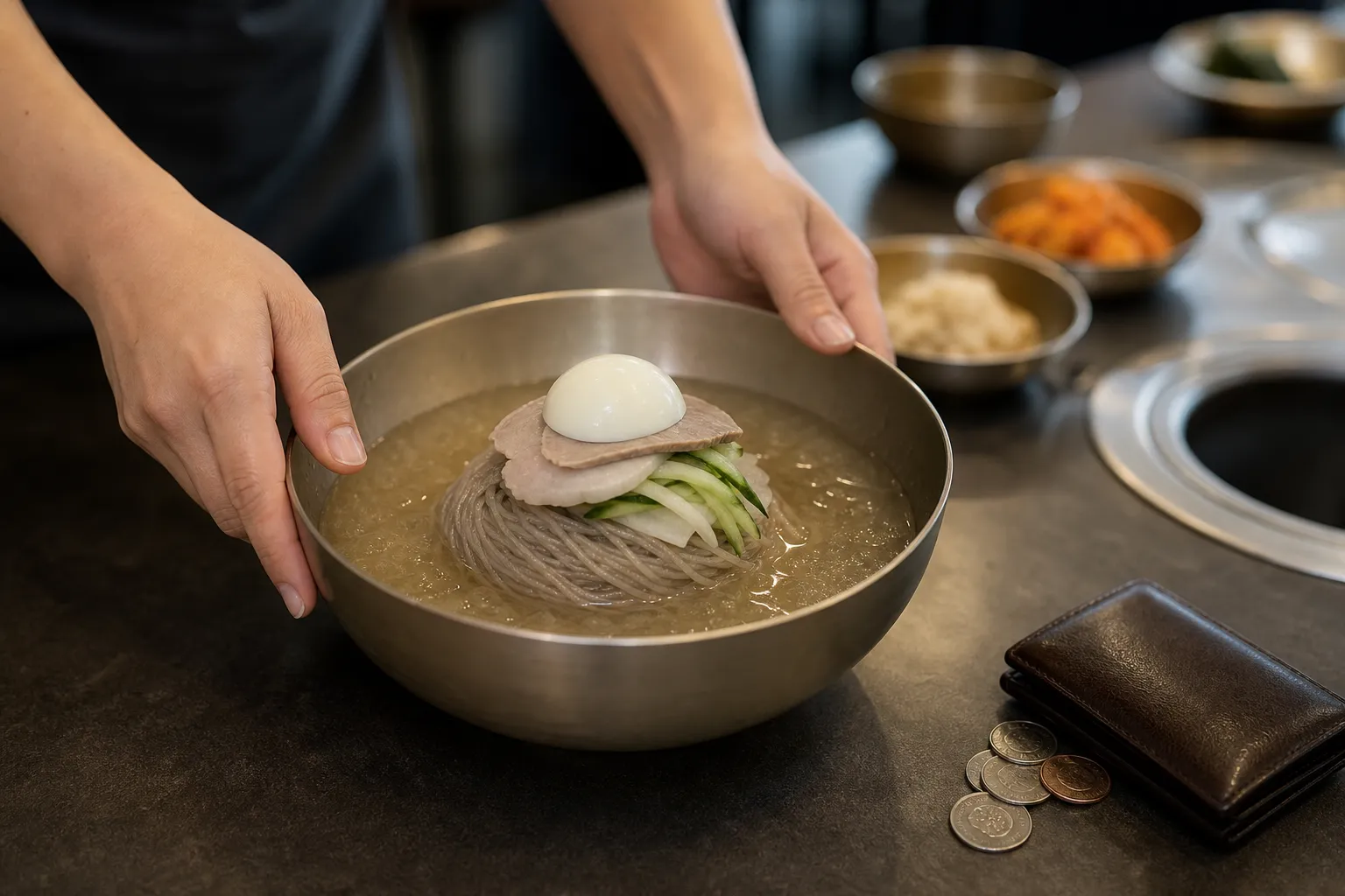 Woo Lae Oak naengmyeon 18,000 won Seoul dining prices