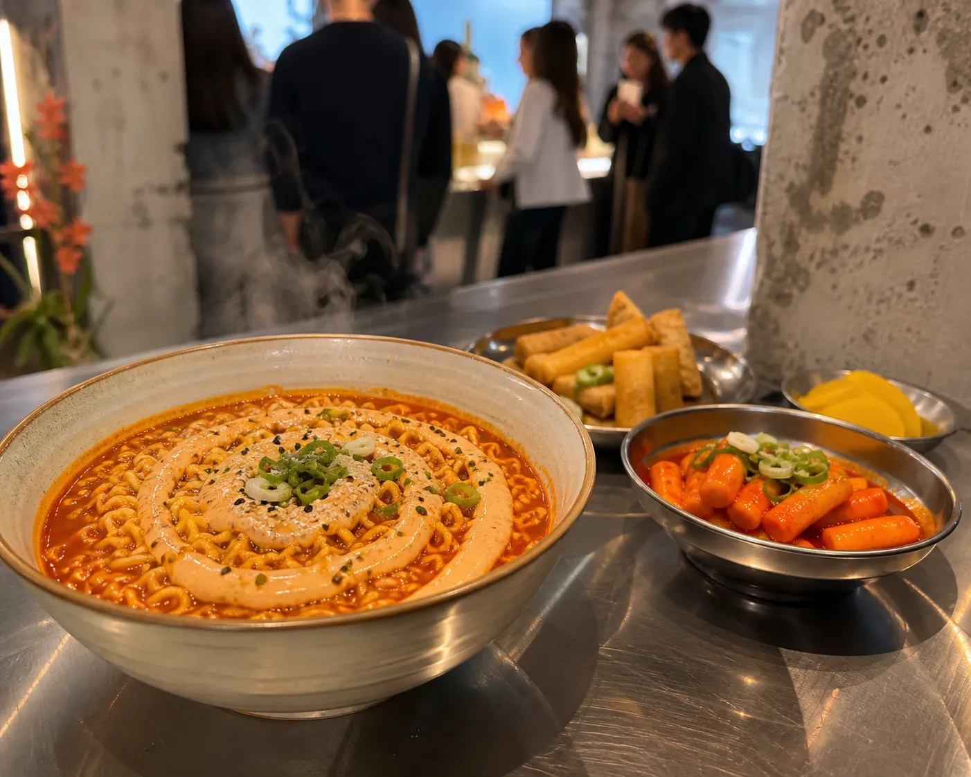Shin Ramyun Bunsik Seongsu Pop-Up Brings Nongshim’s 40th Anniversary Experience to Seoul 2 Shin Ramyun Rosé launch at Shin Ramyun Bunsik Seongsu pop-up concept
