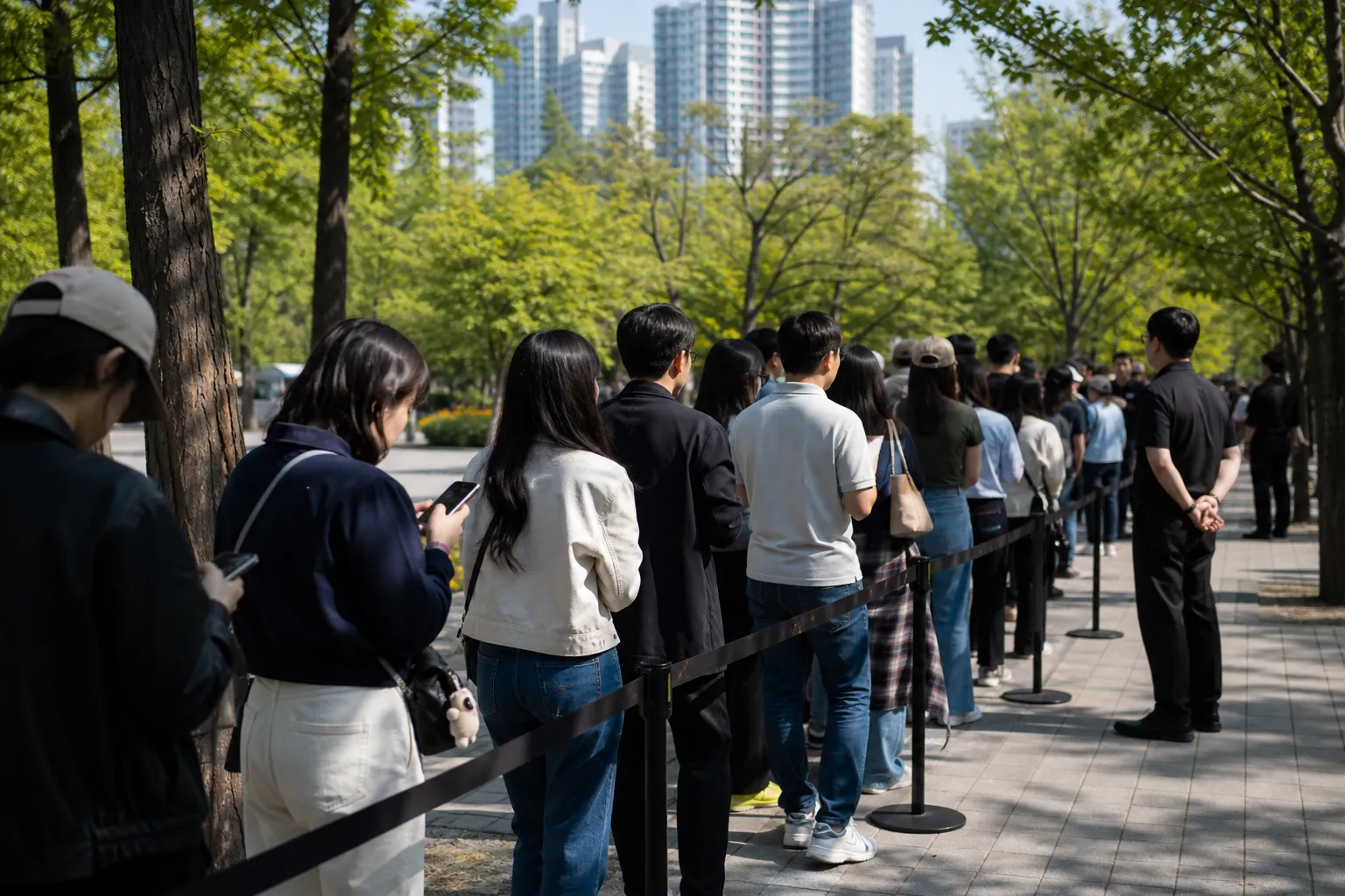 Seoul Forest Pokemon waiting situation and crowd guide