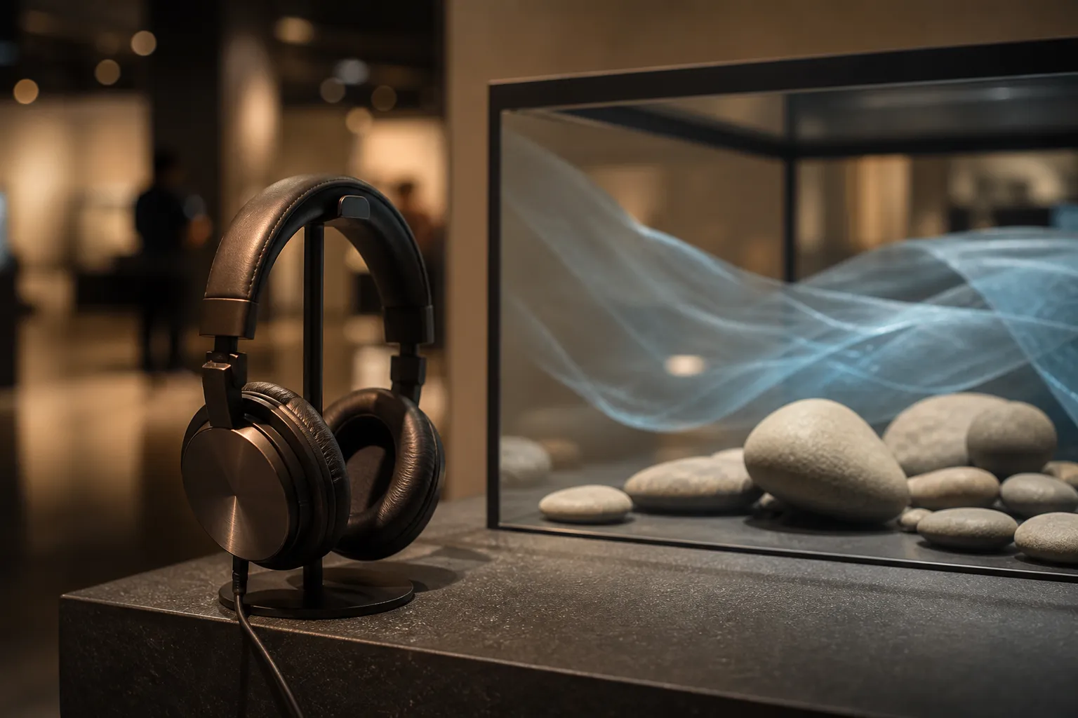 서울우리소리박물관 한강 전시 Hangang Flowing as Sound audio exhibition concept
