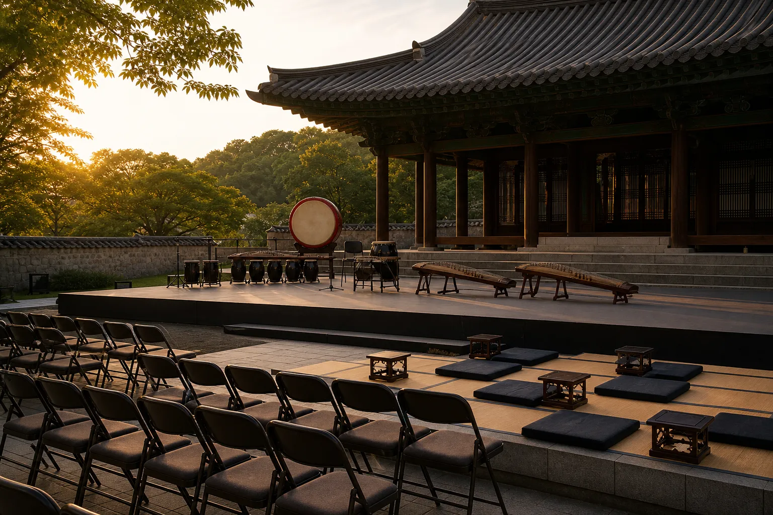 남산 마당페스타 무료공연 Seoul Namsan Gugakdang visitor guide concept