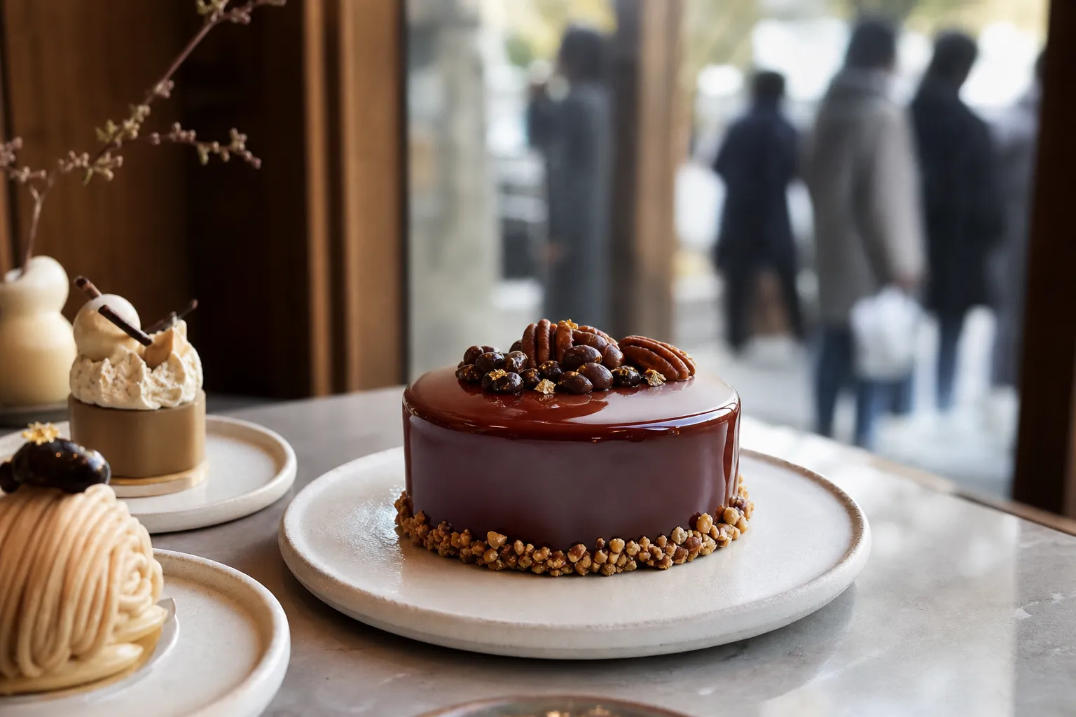 신당 무수히 오픈런 팥피칸무스 dessert trend