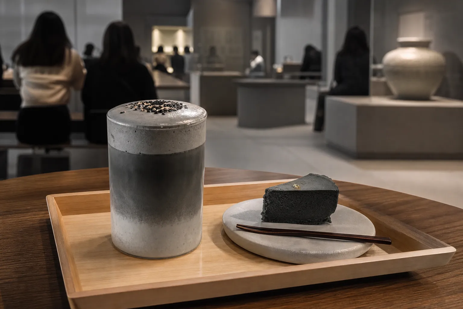 National Museum of Korea Ediya Coffee K-Latte guide