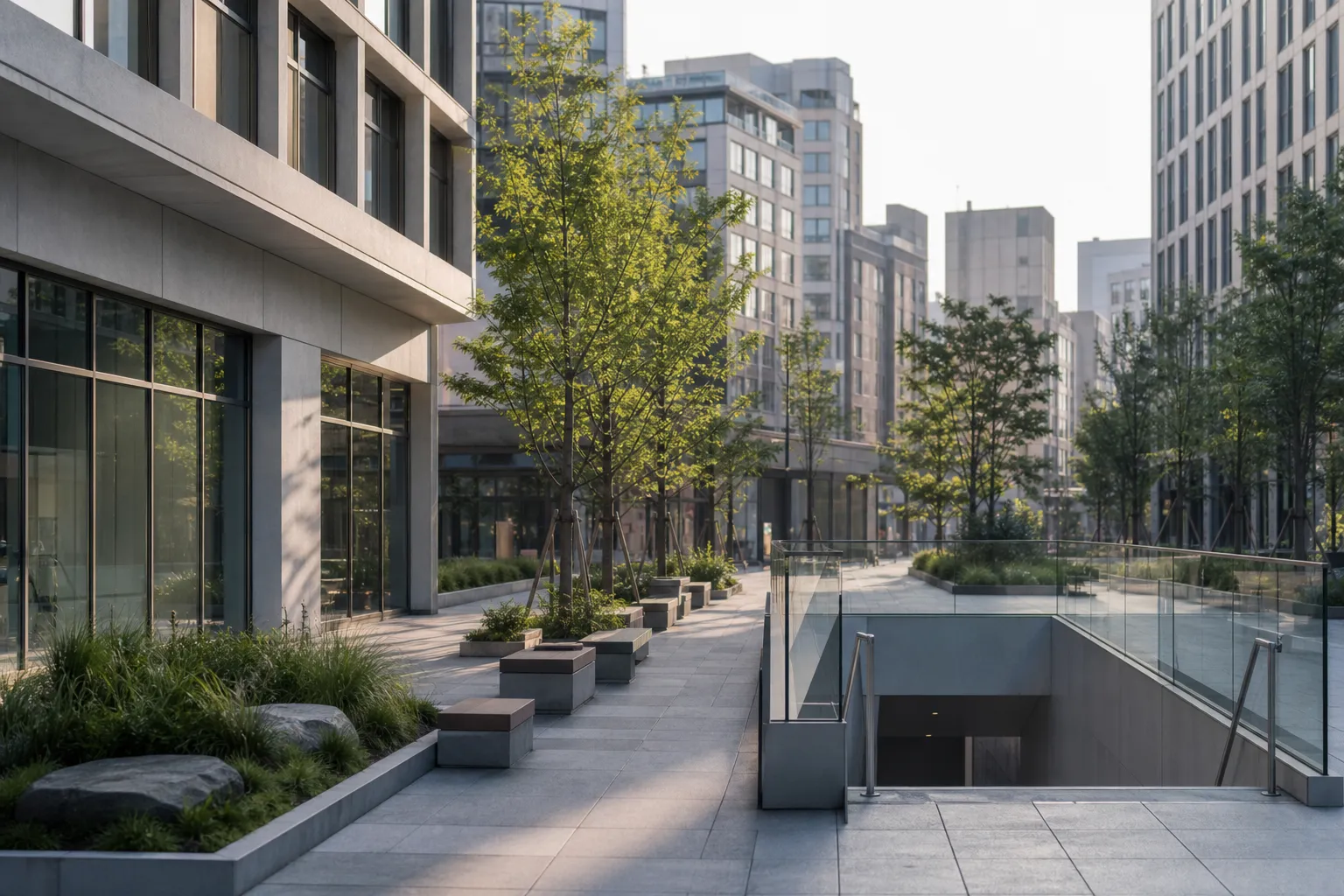 Namyeongdong 4-2 Redevelopment public facilities and station access Seoul