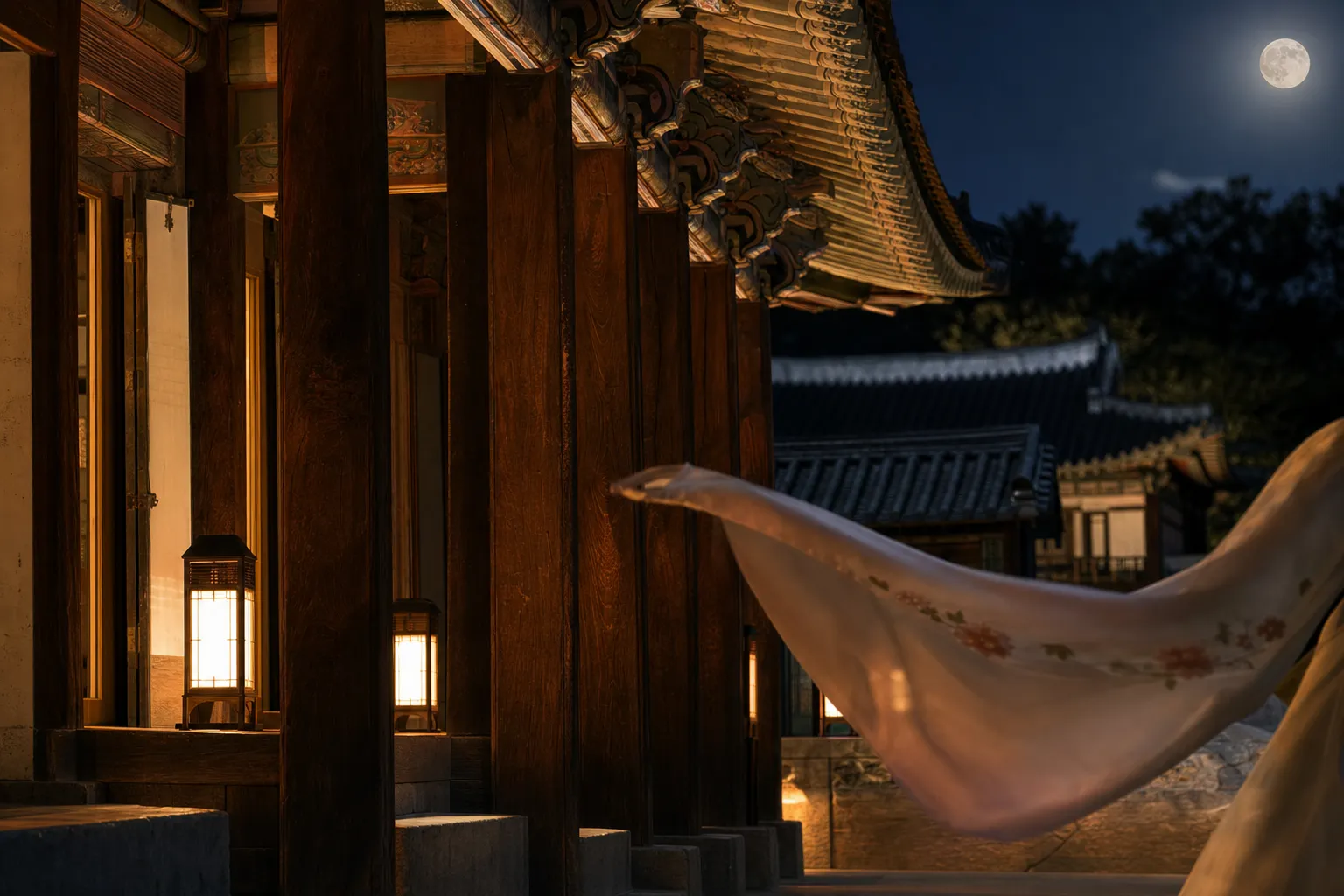 Hyomyeong Moon Dance dates booking Changdeokgung venue context