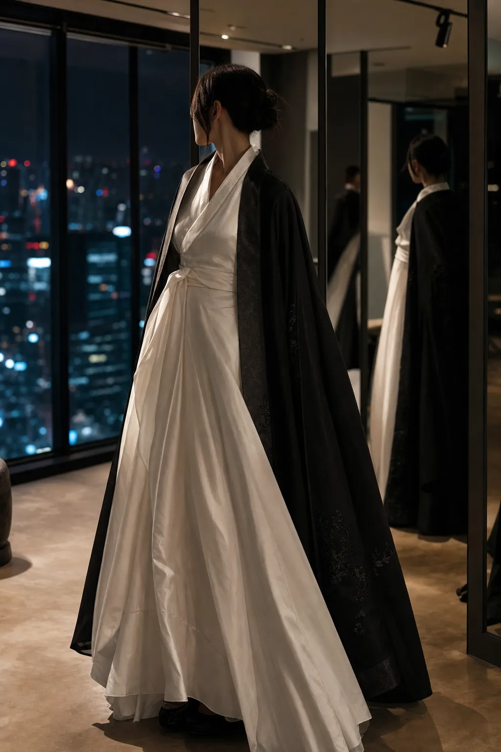 카리나 한복룩 Seoul K-culture couture concept