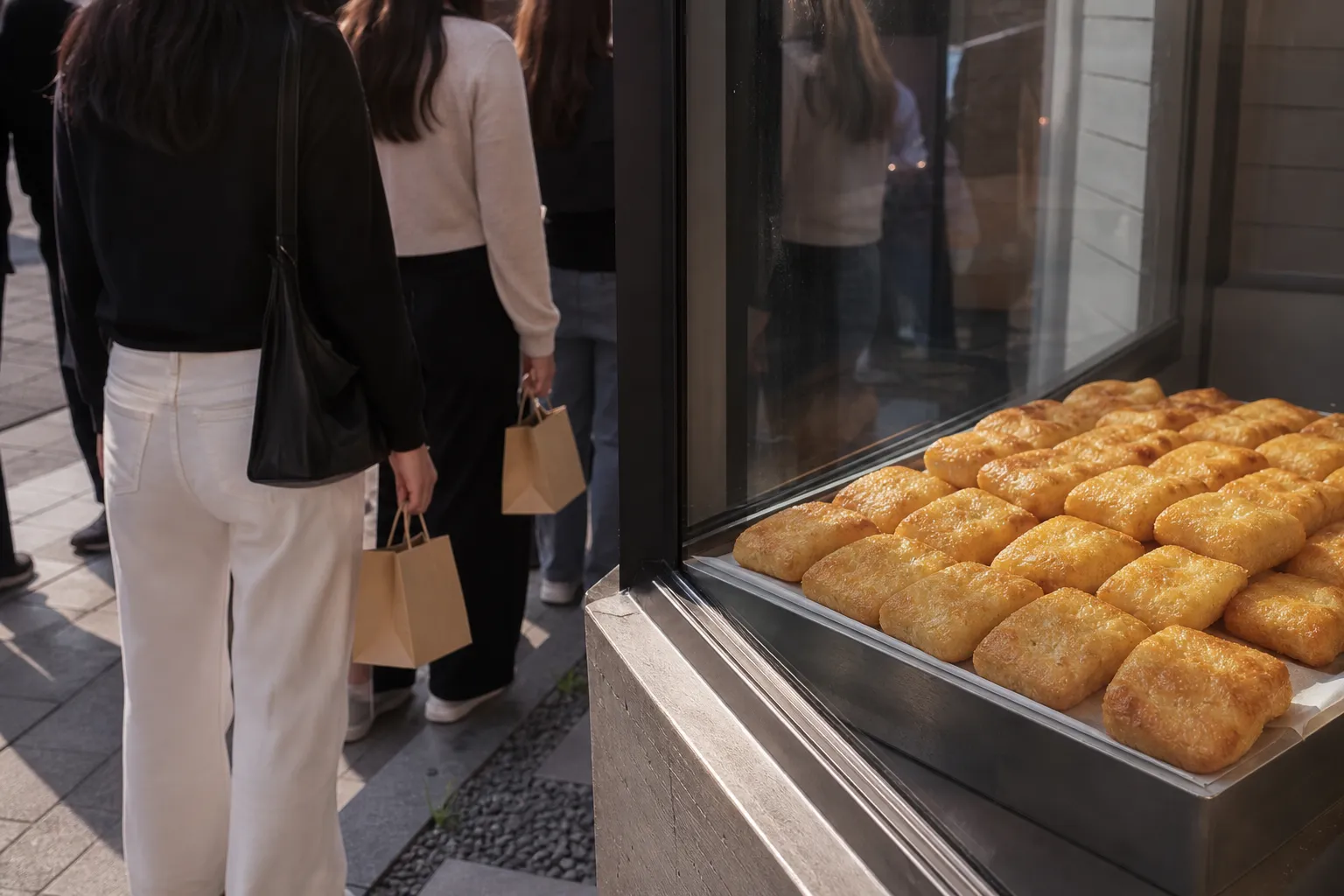 Oud Butter Rice Cake Seongsu dessert queue favorite
