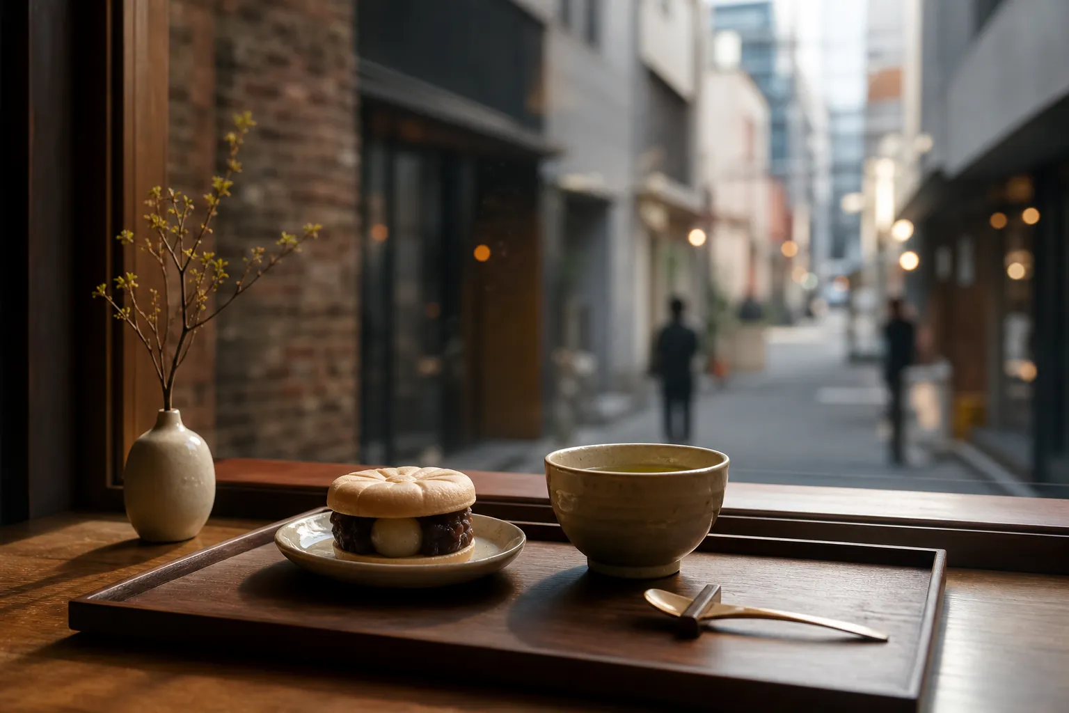 을지로 적당 모나카 Seoul traditional dessert cafe guide