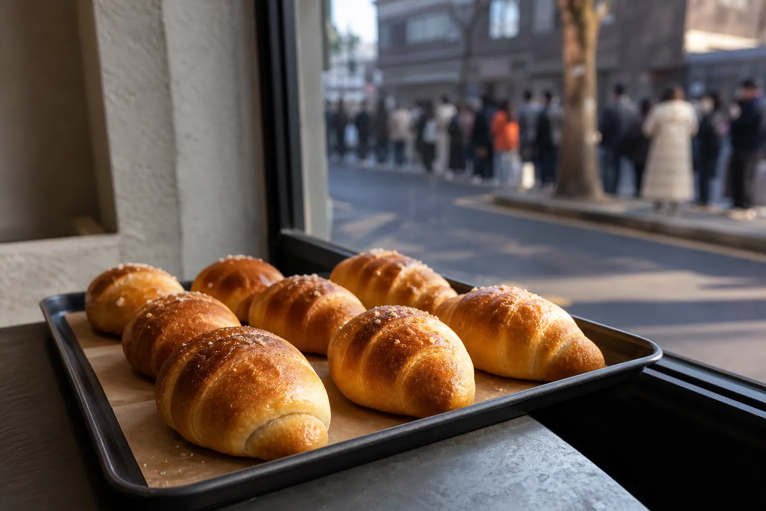 BETON Salt Bread waiting times Seongsu bakery guide