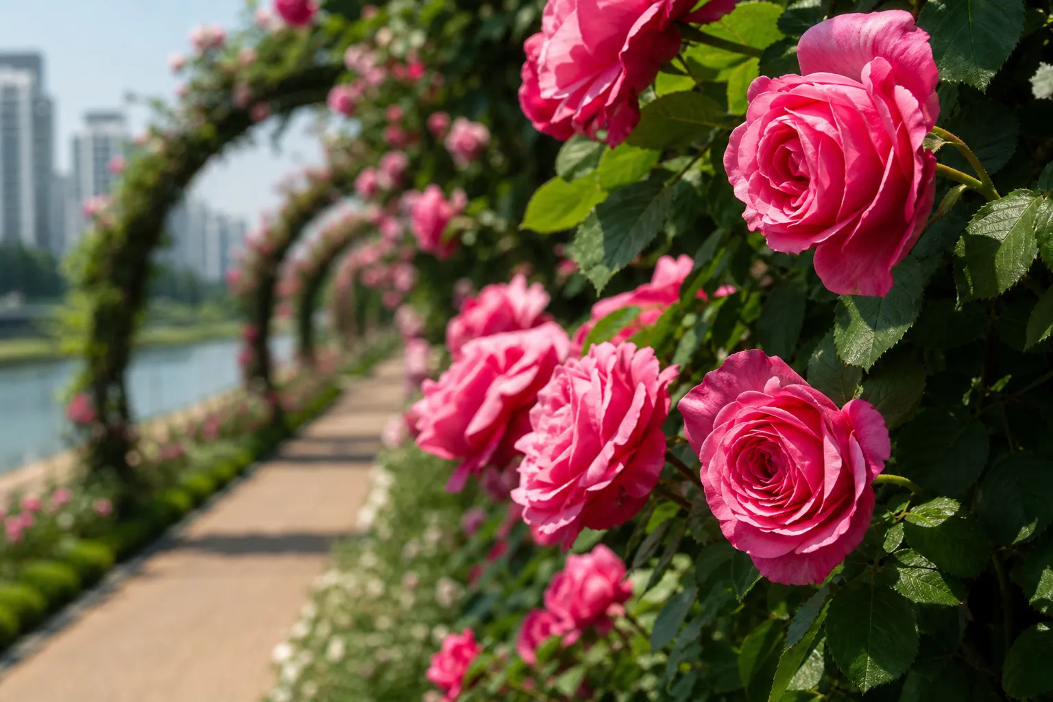 중랑천 장미터널 Seoul Rose Festival 2026 travel guide