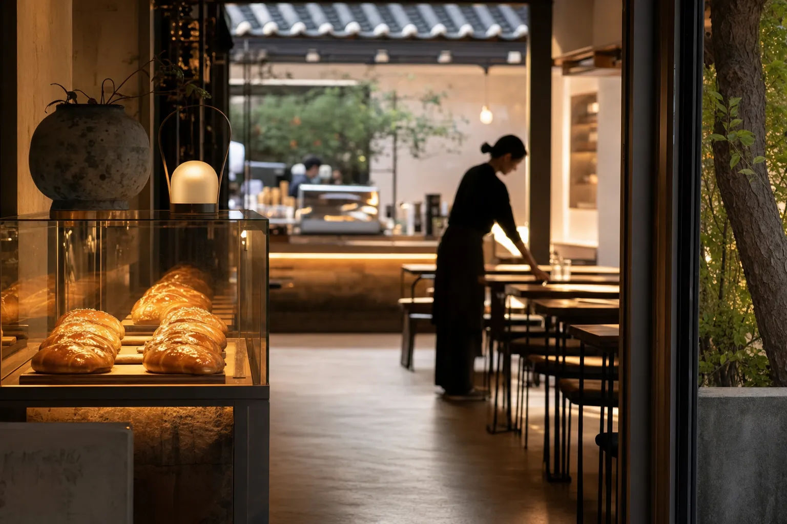 소하염전 익선점 채용 Seoul salt bread cafe hiring trend concept