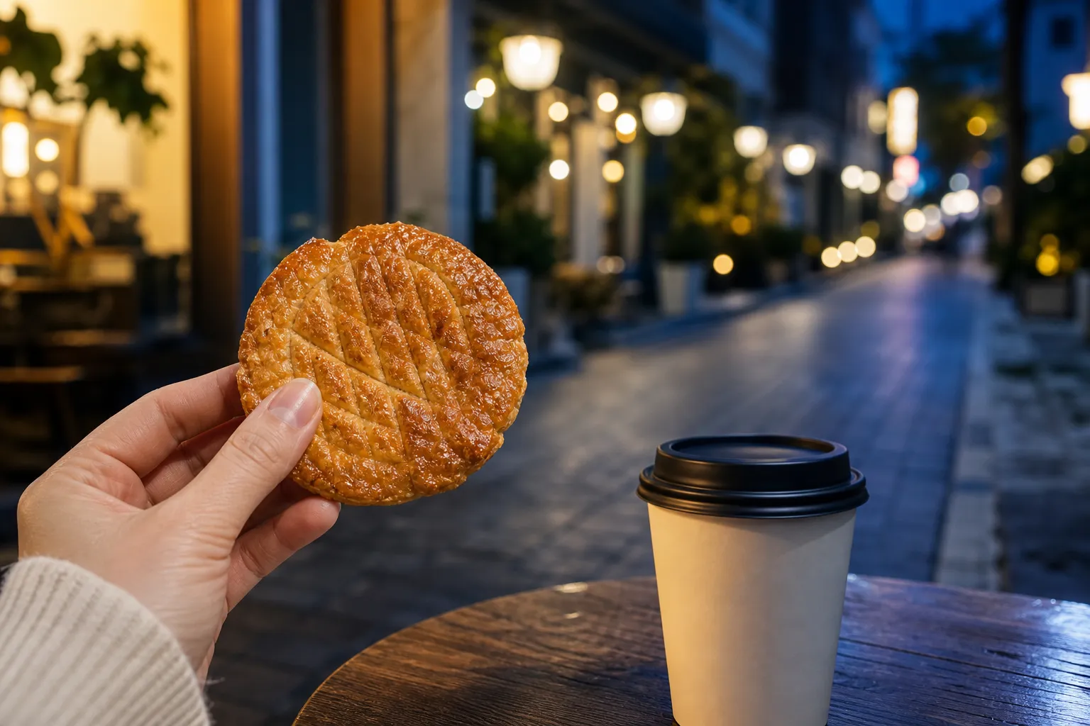 Sillim Byeolbit Street Crungji bakery stop at Manlab Coffee
