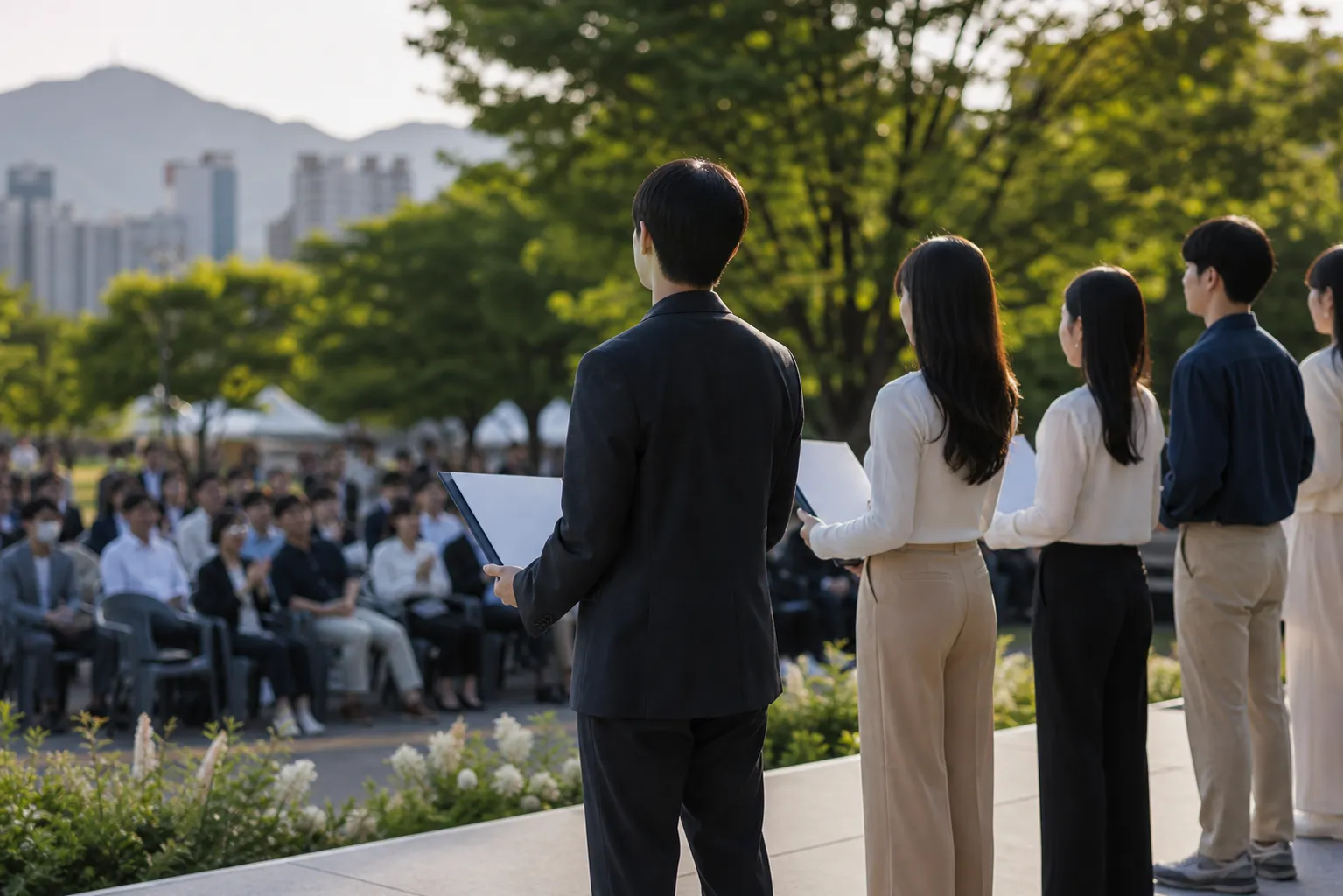 Daegu Coming-of-Age Day Ceremony 2026 youth awards presentation concept