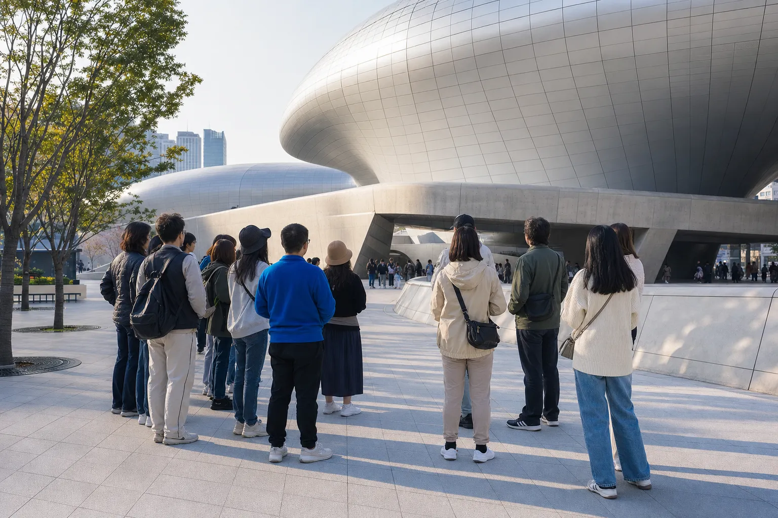 DDP Free Architecture Tour 2026 meeting point Seoul concept