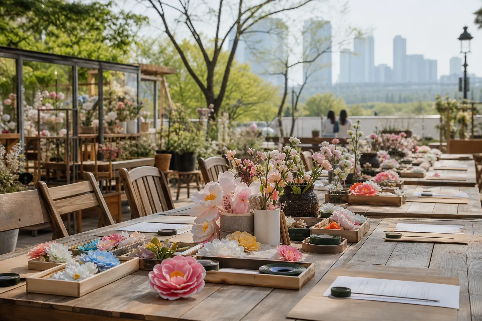 Seoul Forest Hanji Flower Workshop venue and fee May 2026 guide