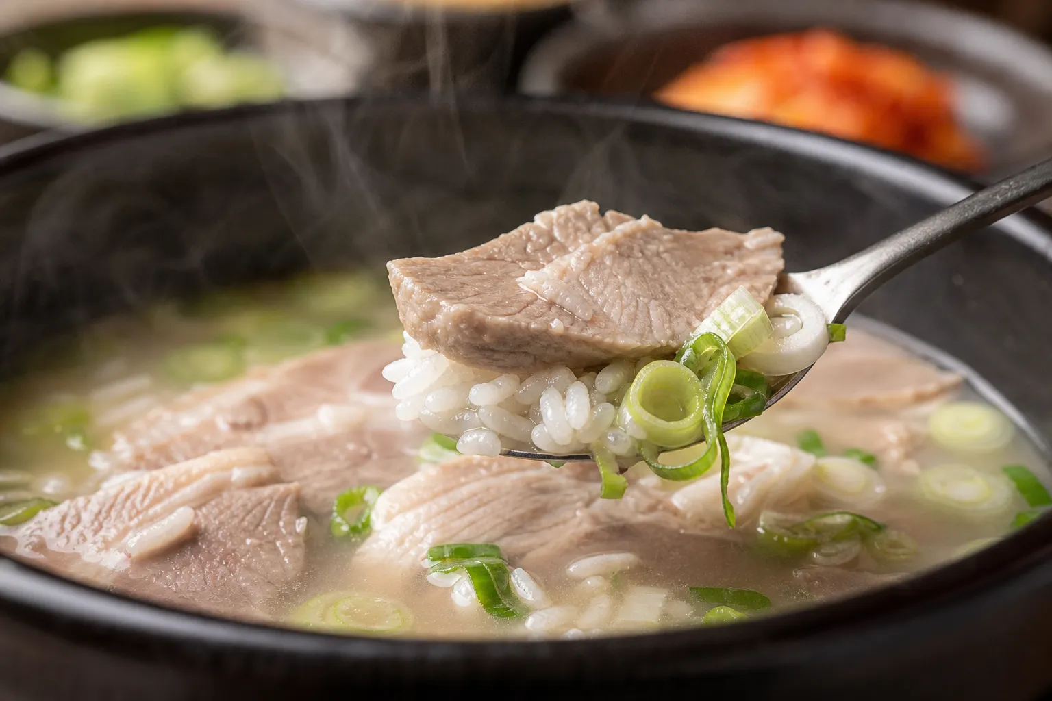 Anam Michelin Gukbap modern pork soup details