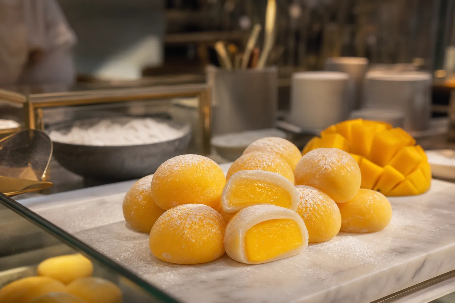 Hanjeongseon Gold Mango Seoul dessert trend and fruit rice cake guide