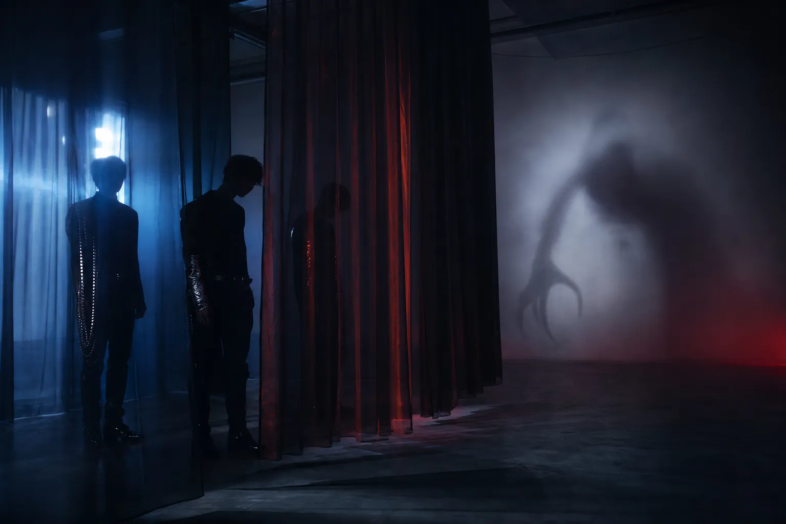 LE SSERAFIM PUREFLOW horror fantasy teaser concept