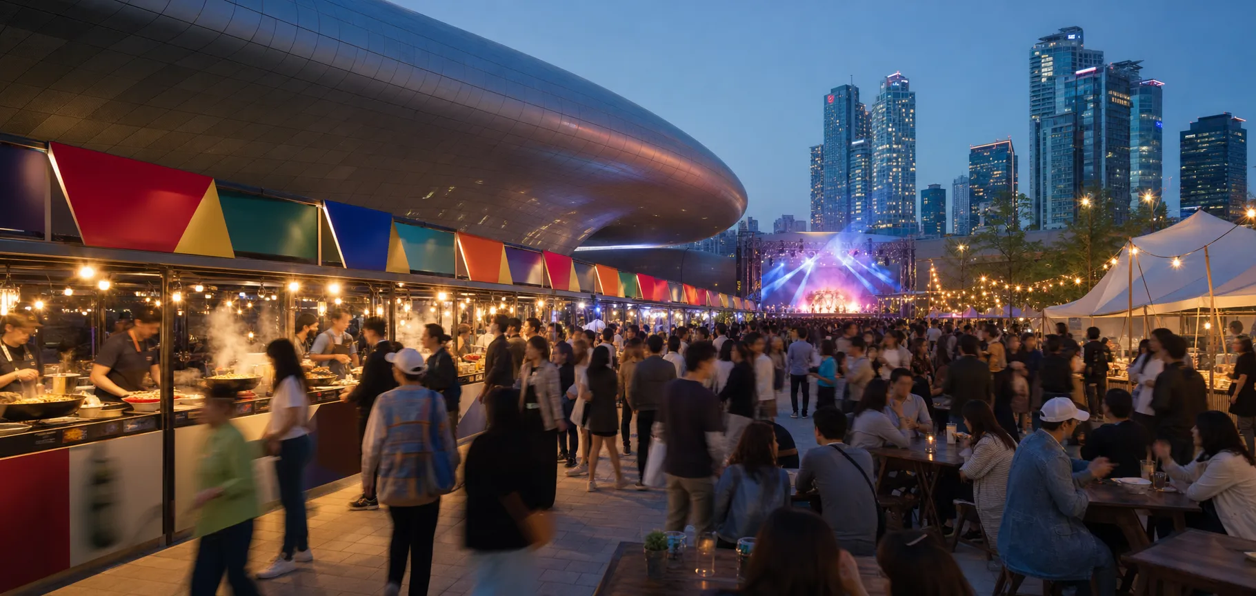 DDP World Food Zone location guide Seoul Friendship Festival 2026