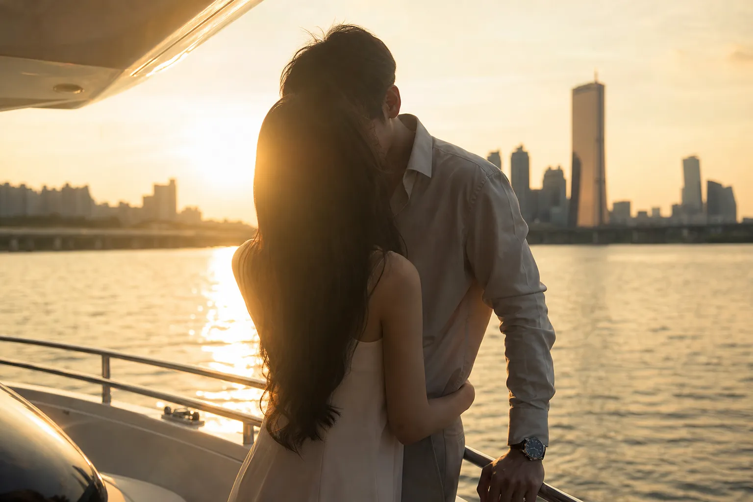 IU and Byeon Woo-seok Kiss Scenes yacht romance OST release concept