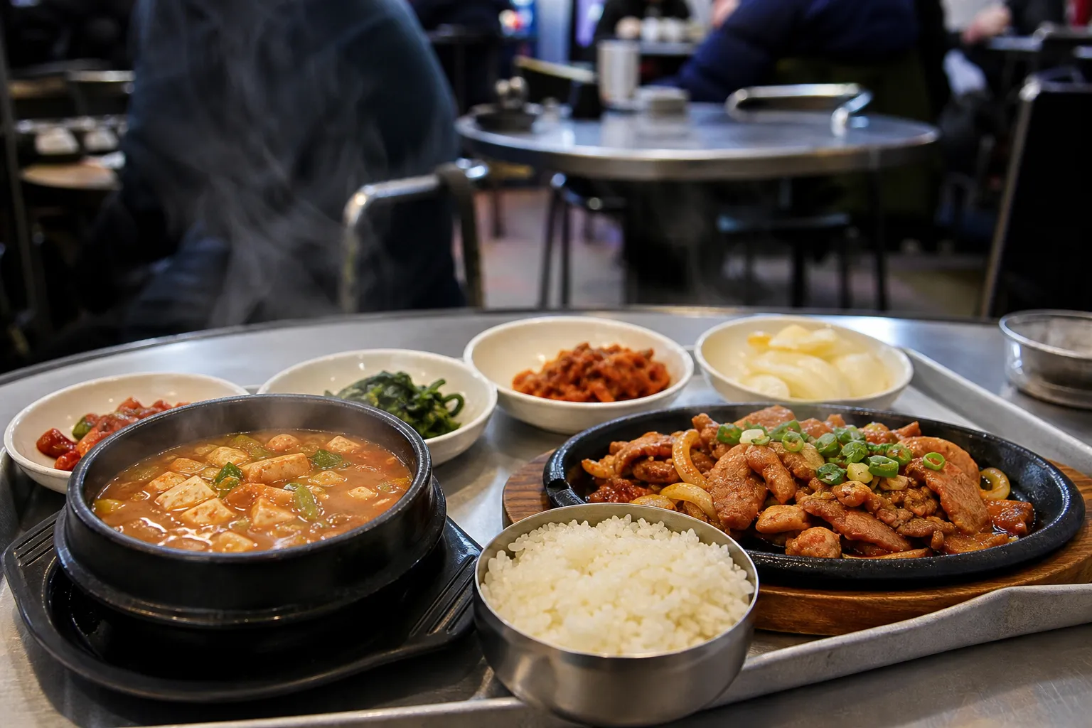 Darae Sikdang Sangdo-dong jumuluk cheonggukjang Seoul restaurant guide