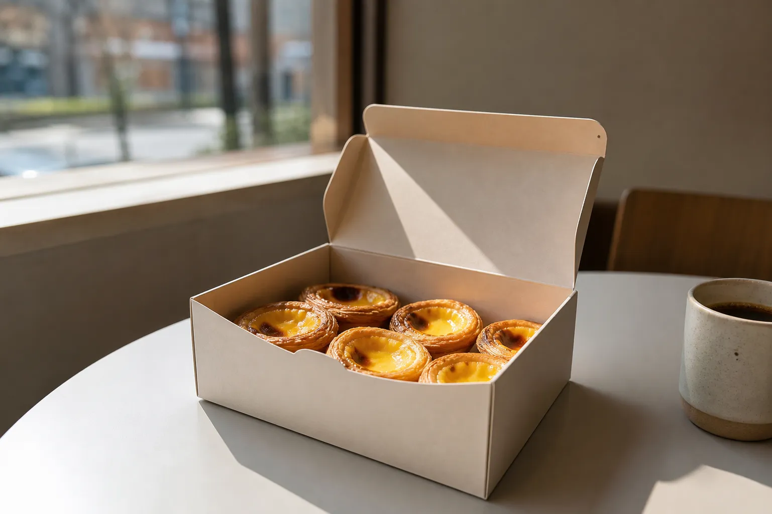 Bangbae egg tart 맛집 Haru Han Al Egg Tart Naebang Station visit tips