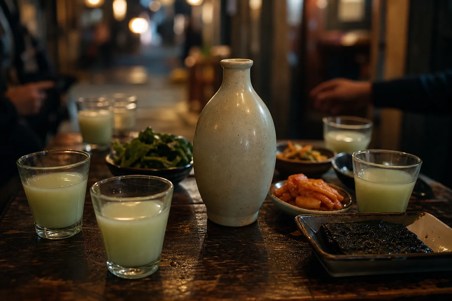 Euljiro Matcha Makgeolli: Why 7.8 Makgeolli Fits Korea’s Green-Tinted Rice Wine Trend 3 Euljiro Matcha Makgeolli Seoul green-tinted rice wine trend