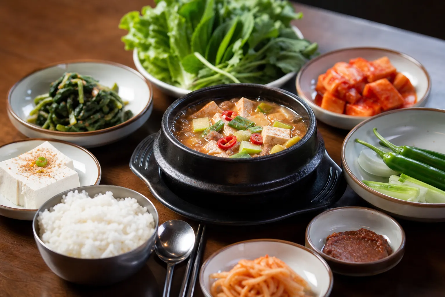 Yangjae Sigol Yachae Doenjang Branch menu items